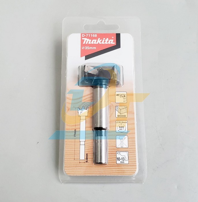 Mũi khoét gỗ hợp kim 35x77mm Makita D-71168 D-71168 Makita | Giá rẻ nhất - Công Ty TNHH Thương Mại Dịch Vụ Đạt Tâm