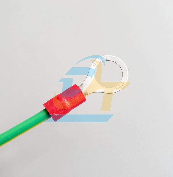 D&acirc;y nhảy tiếp địa 1.5mm2 x L200mm bấm cos 2 đầu RV 1.25-8  VietNam | Gi&aacute; rẻ nhất - C&ocirc;ng Ty TNHH Thương Mại Dịch Vụ Đạt T&acirc;m