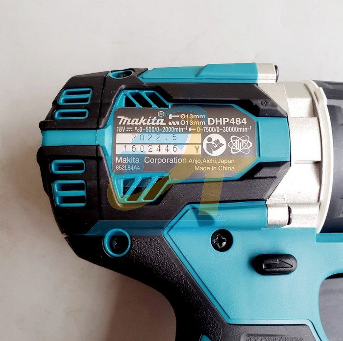 M&aacute;y khoan b&uacute;a vặn v&iacute;t d&ugrave;ng pin 18V Makita DHP484RTE (K&egrave;m 2 Pin 5.0Ah + Sạc)  Makita | Gi&aacute; rẻ nhất - C&ocirc;ng Ty TNHH Thương Mại Dịch Vụ Đạt T&acirc;m
