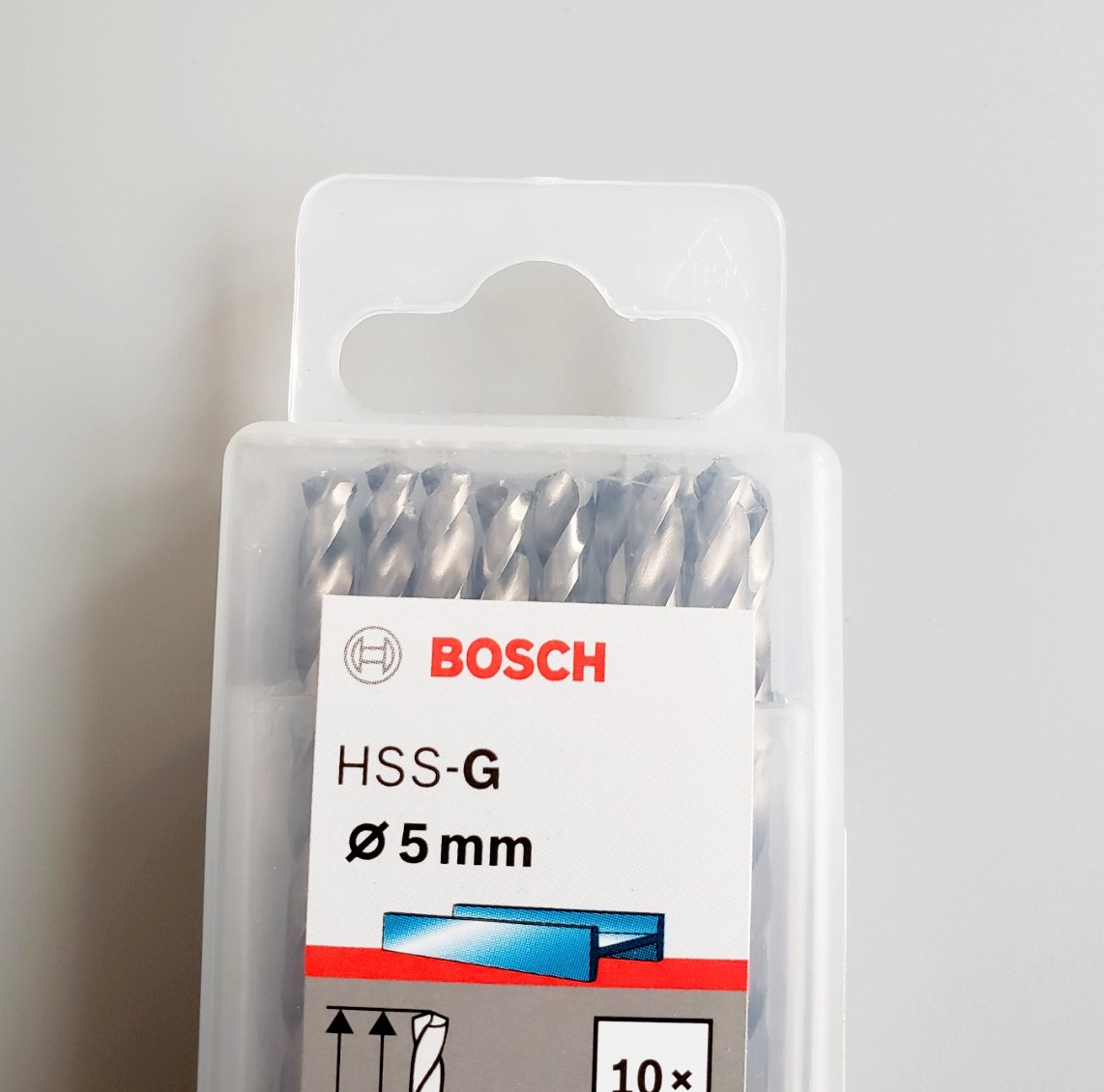 Mũi khoan sắt 5mm HSS-G Bosch 2608595062 2608595062 Bosch | Gi&aacute; rẻ nhất - C&ocirc;ng Ty TNHH Thương Mại Dịch Vụ Đạt T&acirc;m