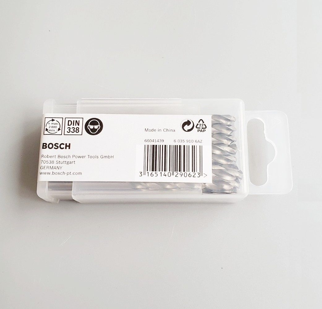 Mũi khoan sắt 5mm HSS-G Bosch 2608595062 2608595062 Bosch | Gi&aacute; rẻ nhất - C&ocirc;ng Ty TNHH Thương Mại Dịch Vụ Đạt T&acirc;m
