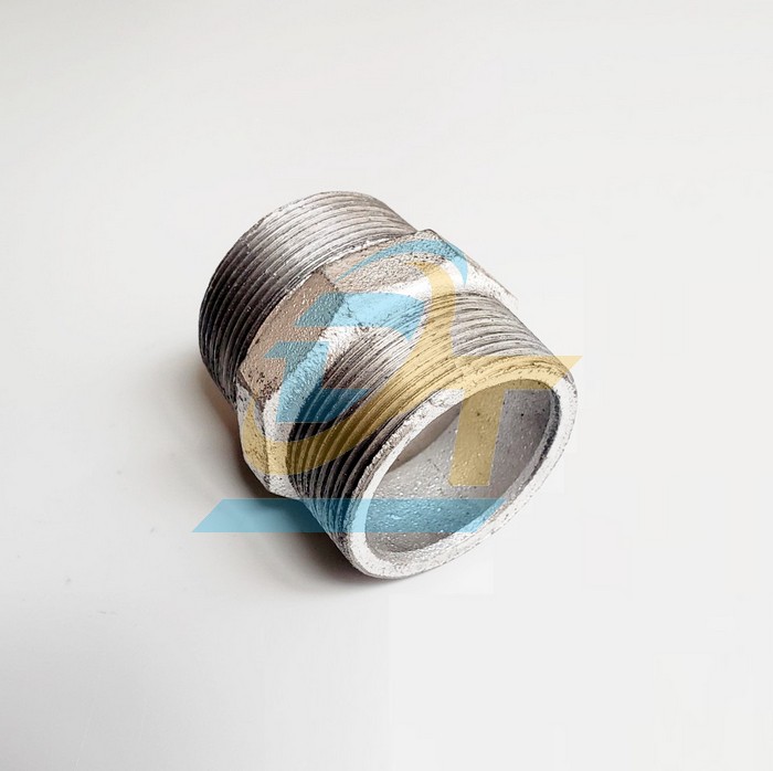 Nối 2 đầu ren ngo&agrave;i (k&eacute;p ren) mạ kẽm phi 60  VietNam | Gi&aacute; rẻ nhất - C&ocirc;ng Ty TNHH Thương Mại Dịch Vụ Đạt T&acirc;m