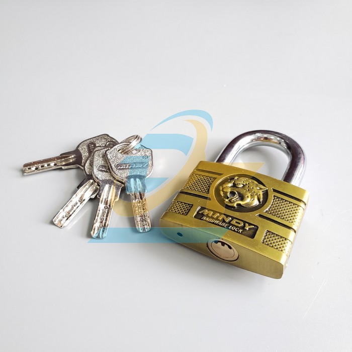 Ổ khóa treo đầu báo Mindy 5F (50mm)  Mindy | Giá rẻ nhất - Công Ty TNHH Thương Mại Dịch Vụ Đạt Tâm