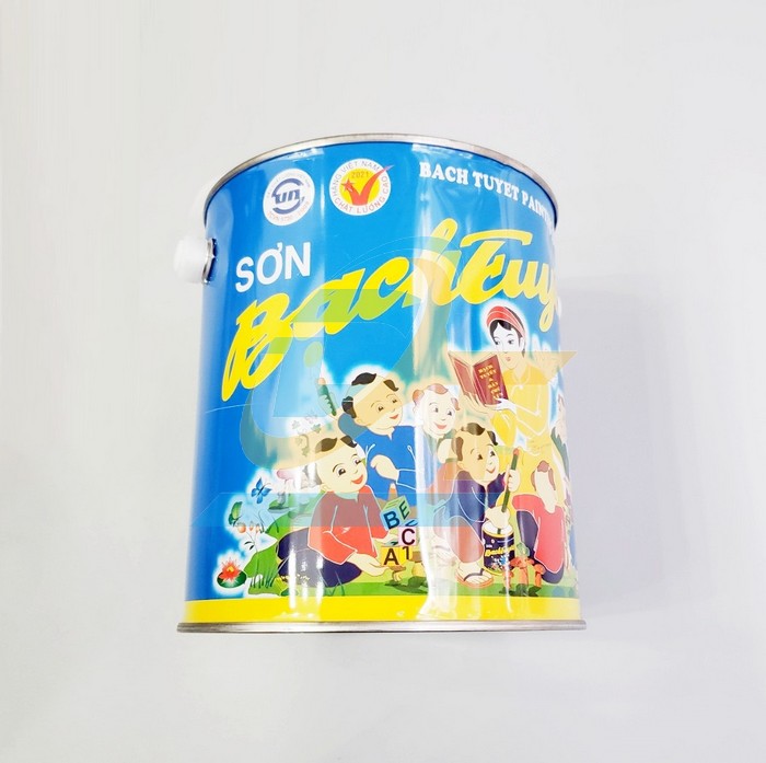 Sơn Alkyd (bóng) Bạch Tuyết 0.8kg - Màu xám 122  BachTuyet | Giá rẻ nhất - Công Ty TNHH Thương Mại Dịch Vụ Đạt Tâm
