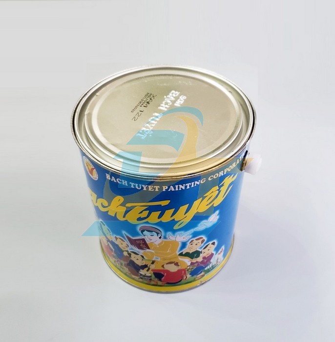 Sơn Alkyd (bóng) Bạch Tuyết 0.8kg - Màu xám 122  BachTuyet | Giá rẻ nhất - Công Ty TNHH Thương Mại Dịch Vụ Đạt Tâm