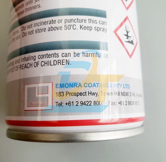 Sơn xịt kẽm lạnh màu bạc sáng Emonra ZG400 (400ml)  EMONRA | Giá rẻ nhất - Công Ty TNHH Thương Mại Dịch Vụ Đạt Tâm