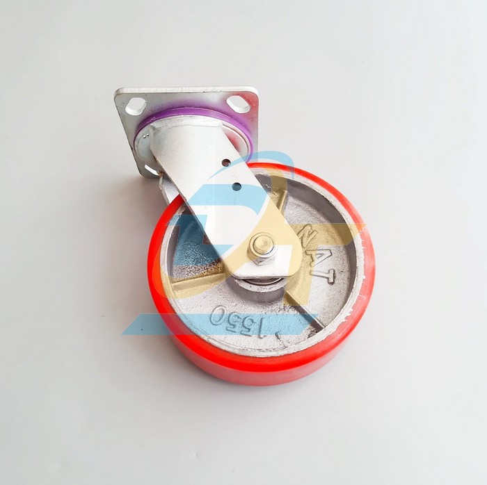 B&aacute;nh xe PU gang phi 150x50 c&agrave;ng xoay  VietNam | Gi&aacute; rẻ nhất - C&ocirc;ng Ty TNHH Thương Mại Dịch Vụ Đạt T&acirc;m