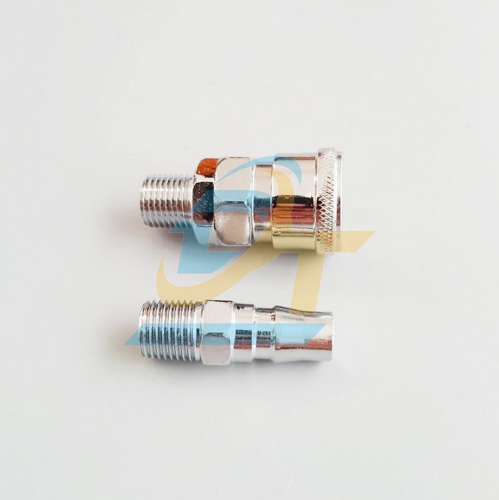 Bộ khớp nối nhanh kh&iacute; n&eacute;n SM20 + PM20 (Ren ngo&agrave;i 13 - ống 8mm)  China | Gi&aacute; rẻ nhất - C&ocirc;ng Ty TNHH Thương Mại Dịch Vụ Đạt T&acirc;m