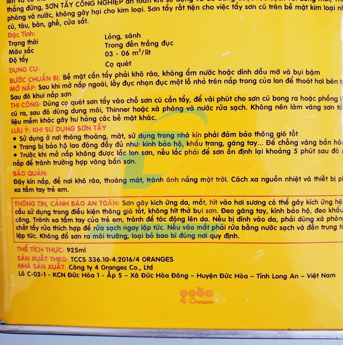 Chất tẩy sơn c&ocirc;ng nghiệp Expo Paint Remover 925ml  EXPO | Gi&aacute; rẻ nhất - C&ocirc;ng Ty TNHH Thương Mại Dịch Vụ Đạt T&acirc;m