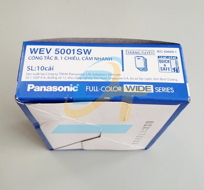 C&ocirc;ng tắc 1 chiều Wide Panasonic WEV5001SW WEV5001SW Panasonic | Gi&aacute; rẻ nhất - C&ocirc;ng Ty TNHH Thương Mại Dịch Vụ Đạt T&acirc;m