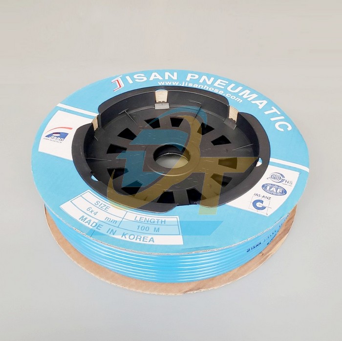 D&acirc;y hơi PU 6x4mm Jisan - M&agrave;u xanh  Jisan | Gi&aacute; rẻ nhất - C&ocirc;ng Ty TNHH Thương Mại Dịch Vụ Đạt T&acirc;m