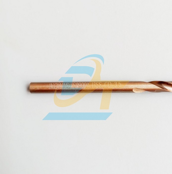 Mũi khoan inox HSS-Co 3.5mm Inowas  Inowas | Gi&aacute; rẻ nhất - C&ocirc;ng Ty TNHH Thương Mại Dịch Vụ Đạt T&acirc;m