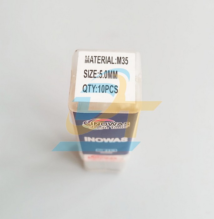 Mũi khoan inox HSS-Co 5.0mm Inowas  Inowas | Gi&aacute; rẻ nhất - C&ocirc;ng Ty TNHH Thương Mại Dịch Vụ Đạt T&acirc;m