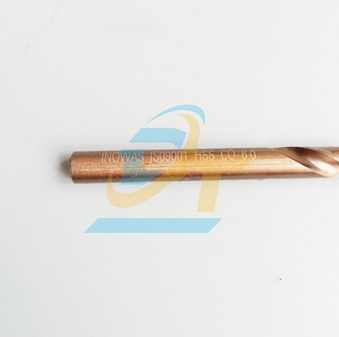 Mũi khoan inox HSS-Co 6.0mm Inowas  Inowas | Gi&aacute; rẻ nhất - C&ocirc;ng Ty TNHH Thương Mại Dịch Vụ Đạt T&acirc;m
