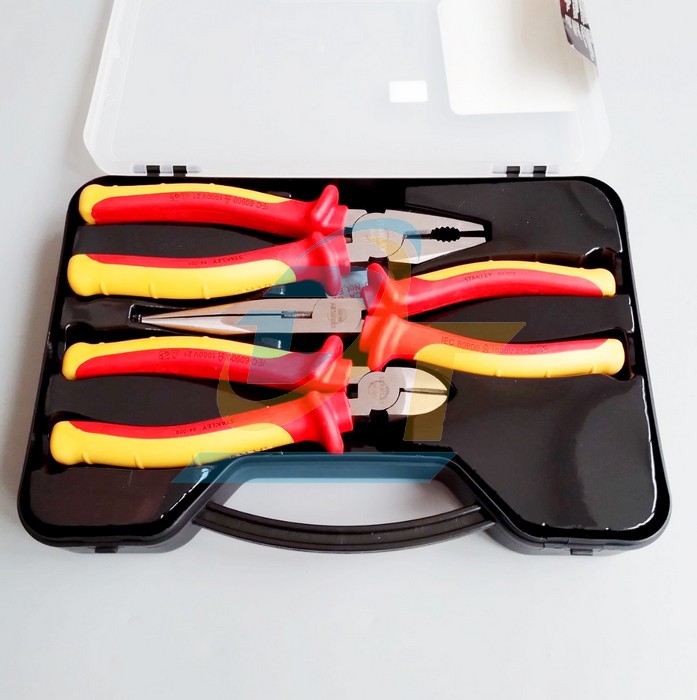 Bộ k&igrave;m c&aacute;ch điện VDE 3 chi tiết Stanley 84-011 84-011 Stanley | Gi&aacute; rẻ nhất - C&ocirc;ng Ty TNHH Thương Mại Dịch Vụ Đạt T&acirc;m