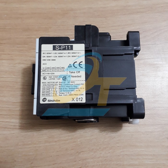 Khởi động từ 12A 220V Shihlin S-P11 S-P11 Shihlin | Giá rẻ nhất - Công Ty TNHH Thương Mại Dịch Vụ Đạt Tâm