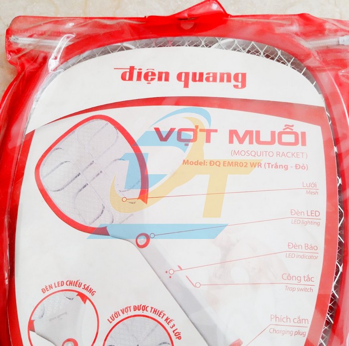 Vợt bắt muỗi Điện Quang ĐQ EMR02 WR ĐQ EMR02 WR DienQuang | Giá rẻ nhất - Công Ty TNHH Thương Mại Dịch Vụ Đạt Tâm