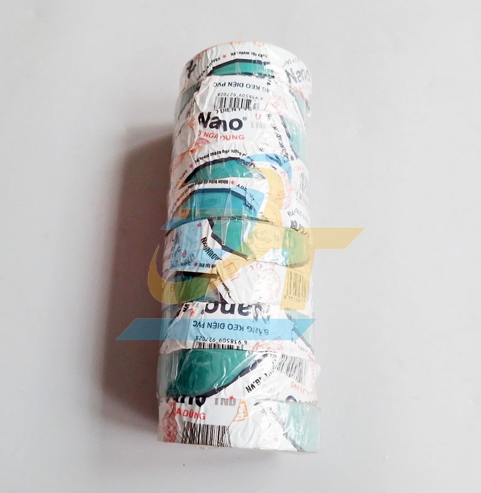 Băng keo điện Nano 20Y Tô Nga Dũng (Màu xanh lá)  ToNgaDung | Giá rẻ nhất - Công Ty TNHH Thương Mại Dịch Vụ Đạt Tâm