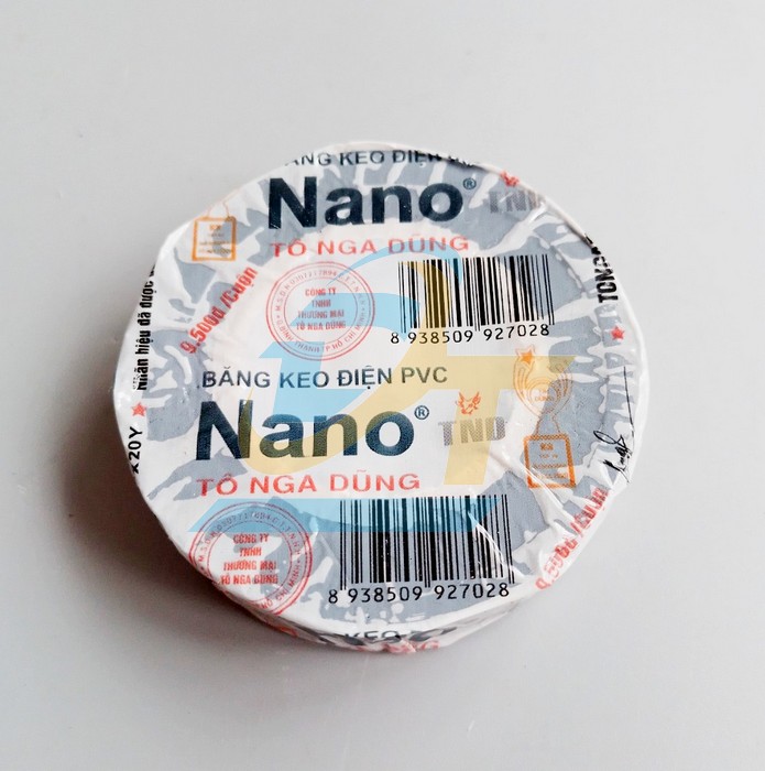 Băng keo điện Nano 20Y Tô Nga Dũng (Màu đen)  ToNgaDung | Giá rẻ nhất - Công Ty TNHH Thương Mại Dịch Vụ Đạt Tâm