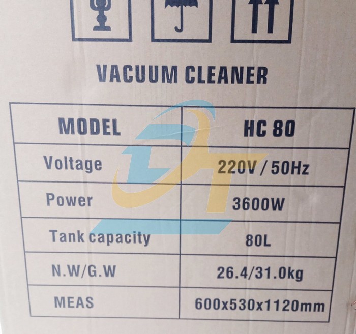M&aacute;y h&uacute;t bụi c&ocirc;ng nghiệp HiClean HC80 HC80 HiClean | Gi&aacute; rẻ nhất - C&ocirc;ng Ty TNHH Thương Mại Dịch Vụ Đạt T&acirc;m