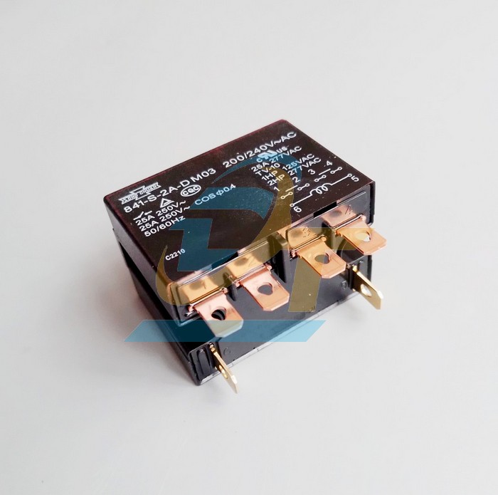 Relay điều h&ograve;a kh&ocirc;ng kh&iacute; 25A 220V Song Chuan 841-S-2A-D 841-S-2A-D SONGCHUAN | Gi&aacute; rẻ nhất - C&ocirc;ng Ty TNHH Thương Mại Dịch Vụ Đạt T&acirc;m