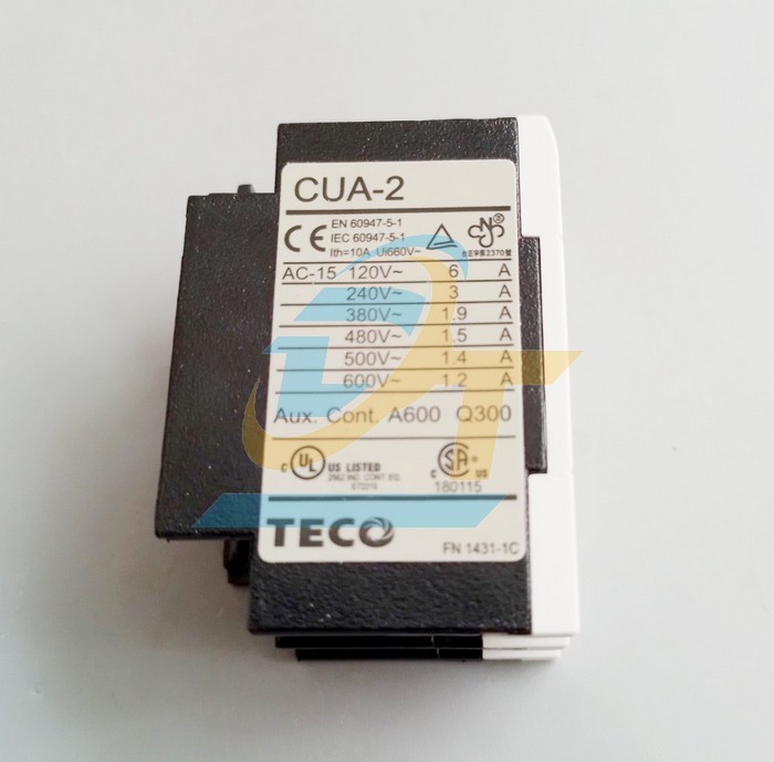 Tiếp điểm phụ 1a 1b Teco CUA-211 CUA-211 Teco | Giá rẻ nhất - Công Ty TNHH Thương Mại Dịch Vụ Đạt Tâm