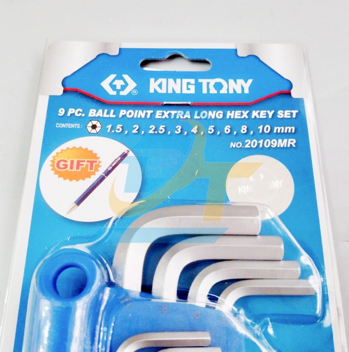 Bộ lục gi&aacute;c bi 9 chi tiết 1.5-10mm Kingtony 20109MR 20109MR KingTony | Gi&aacute; rẻ nhất - C&ocirc;ng Ty TNHH Thương Mại Dịch Vụ Đạt T&acirc;m
