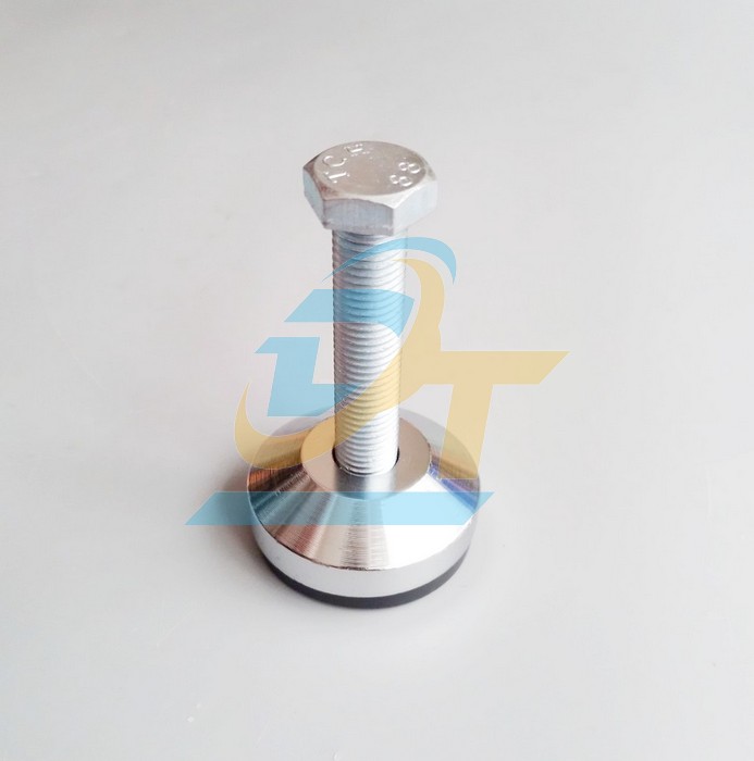 Ch&acirc;n tăng chỉnh chịu lực mạ kẽm M16x100 đế cao su phi 60  VietNam | Gi&aacute; rẻ nhất - C&ocirc;ng Ty TNHH Thương Mại Dịch Vụ Đạt T&acirc;m