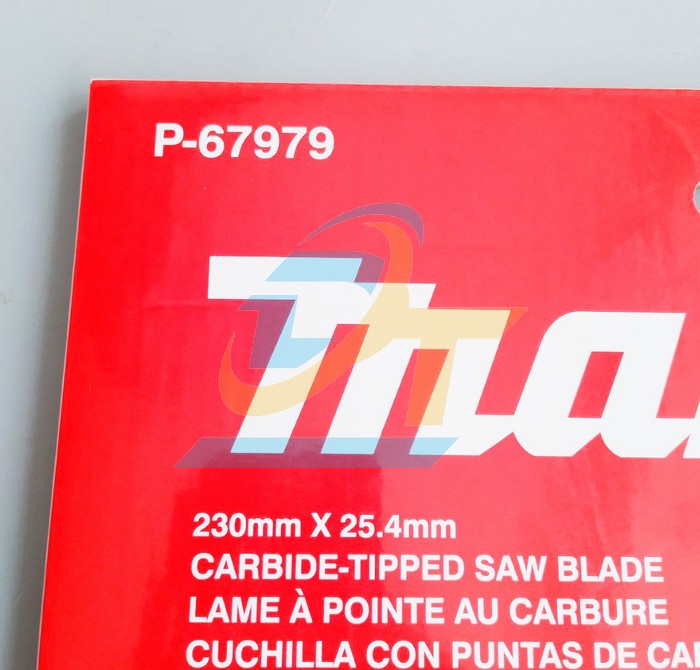 Lưỡi cưa gỗ hợp kim 60 răng 230x2.6x25.4mm Makita P-67979 P-67979 Makita | Gi&aacute; rẻ nhất - C&ocirc;ng Ty TNHH Thương Mại Dịch Vụ Đạt T&acirc;m