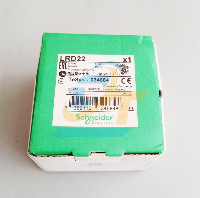 Relay nhiệt 16-24A Schneider LRD22 LRD22 SCHNEIDER | Giá rẻ nhất - Công Ty TNHH Thương Mại Dịch Vụ Đạt Tâm