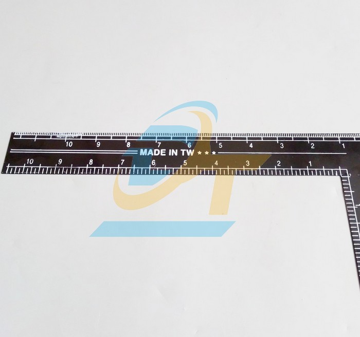 Thước ke góc vuông đen hệ inch và mét 20x30cm  VietNam | Giá rẻ nhất - Công Ty TNHH Thương Mại Dịch Vụ Đạt Tâm