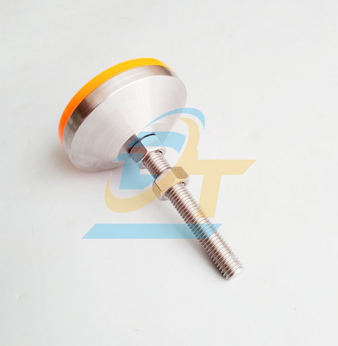 Ch&acirc;n tăng chỉnh chịu lực inox 304 M12x100 đế cao su phi 80  VietNam | Gi&aacute; rẻ nhất - C&ocirc;ng Ty TNHH Thương Mại Dịch Vụ Đạt T&acirc;m