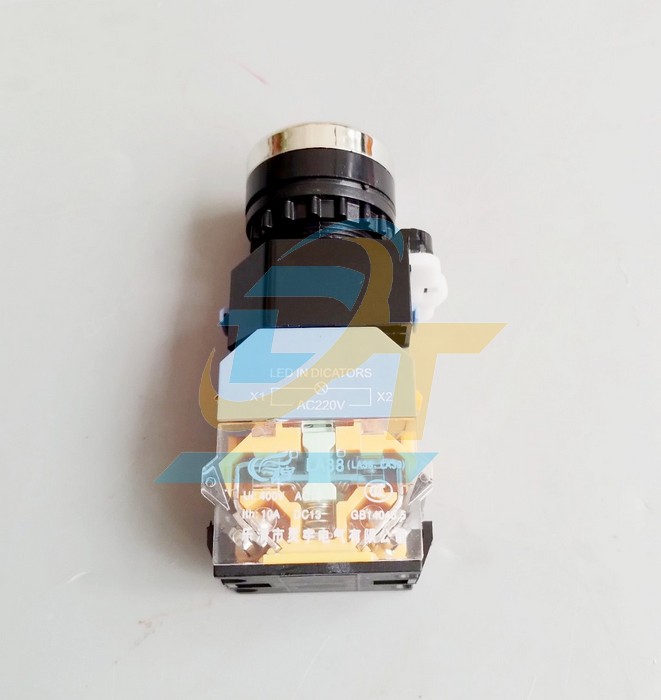 N&uacute;t nhấn giữ 220V phi 22 c&oacute; đ&egrave;n m&agrave;u xanh l&aacute; LA38  China | Gi&aacute; rẻ nhất - C&ocirc;ng Ty TNHH Thương Mại Dịch Vụ Đạt T&acirc;m