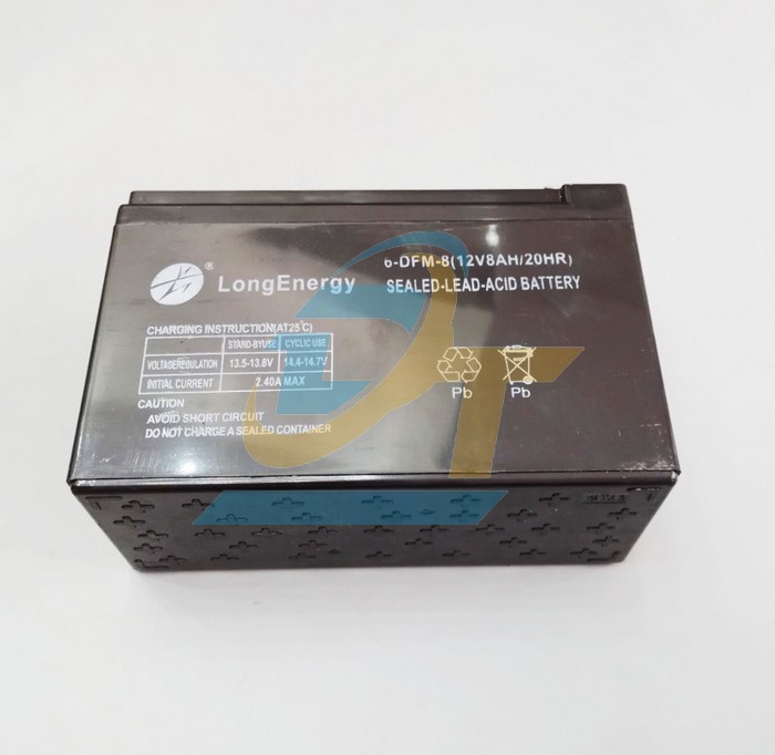 Ắc quy kh&ocirc; d&ugrave;ng cho b&igrave;nh phun thuốc trừ s&acirc;u 12V 8Ah LongEnergy 6-DFM-8  LongEnergy | Gi&aacute; rẻ nhất - C&ocirc;ng Ty TNHH Thương Mại Dịch Vụ Đạt T&acirc;m