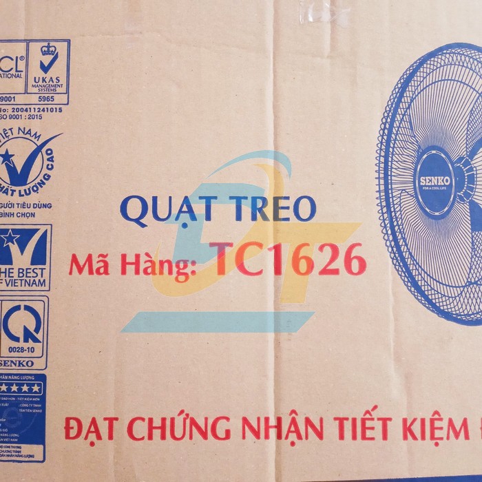 Quạt treo tường 2 dây Senko TC1626 TC1626 Senko | Giá rẻ nhất - Công Ty TNHH Thương Mại Dịch Vụ Đạt Tâm