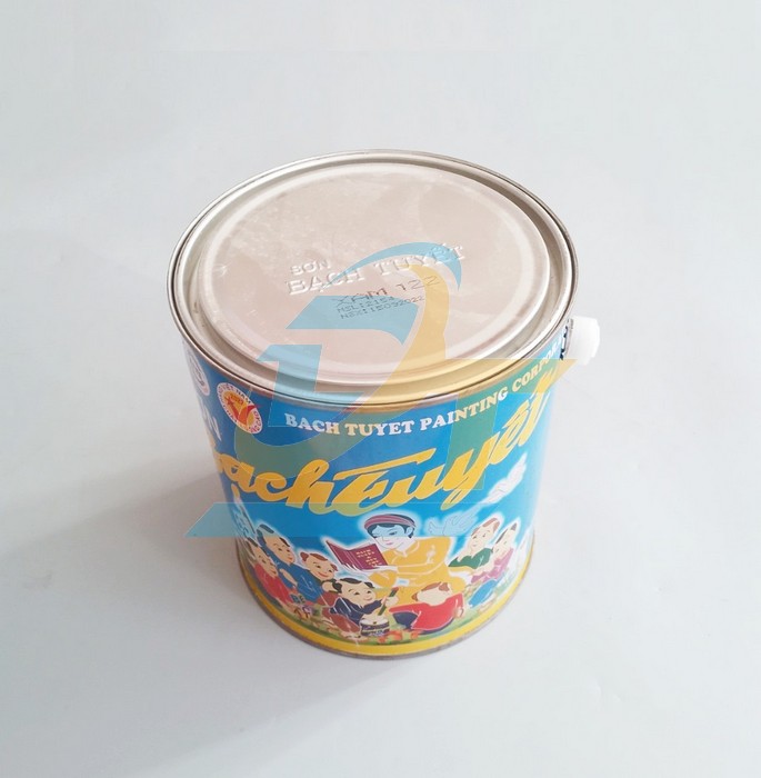 Sơn Alkyd (bóng) Bạch Tuyết 3kg - Màu xám 122  BachTuyet | Giá rẻ nhất - Công Ty TNHH Thương Mại Dịch Vụ Đạt Tâm