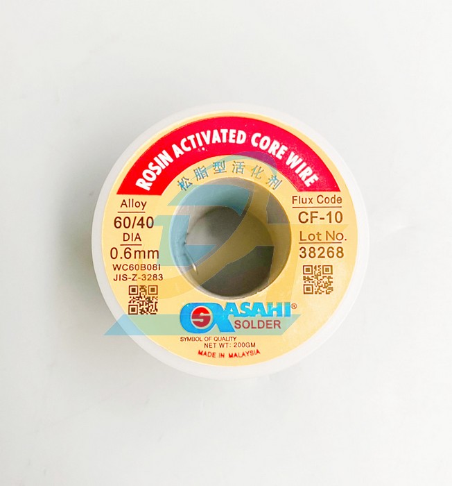Thiếc h&agrave;n Asahi 60% 0.6mm 200g  ASAHI-SOLDER | Gi&aacute; rẻ nhất - C&ocirc;ng Ty TNHH Thương Mại Dịch Vụ Đạt T&acirc;m