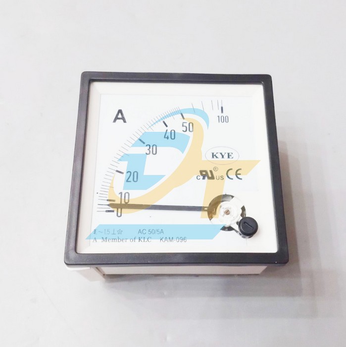 Ampe kế cơ 50/5A Kenyong KY-96  KYE | Giá rẻ nhất - Công Ty TNHH Thương Mại Dịch Vụ Đạt Tâm
