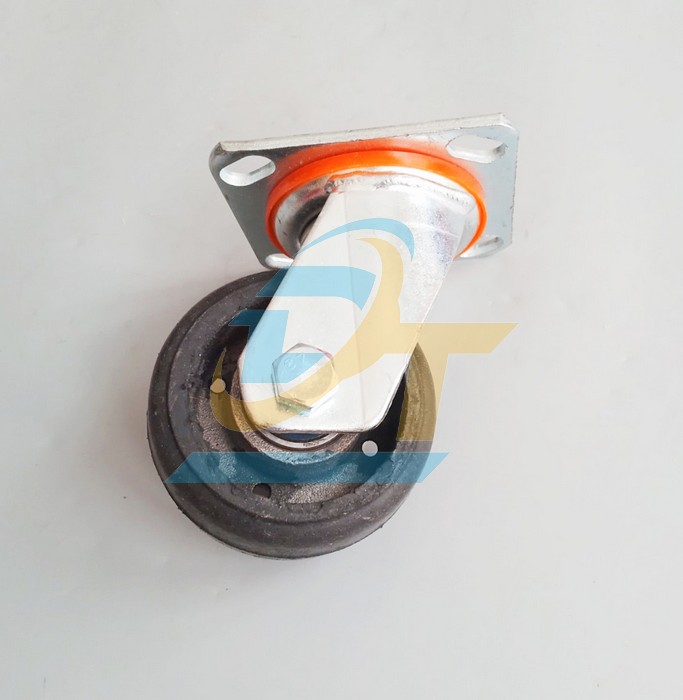 B&aacute;nh xe đẩy cao su 100x50 c&agrave;ng xoay  VietNam | Gi&aacute; rẻ nhất - C&ocirc;ng Ty TNHH Thương Mại Dịch Vụ Đạt T&acirc;m