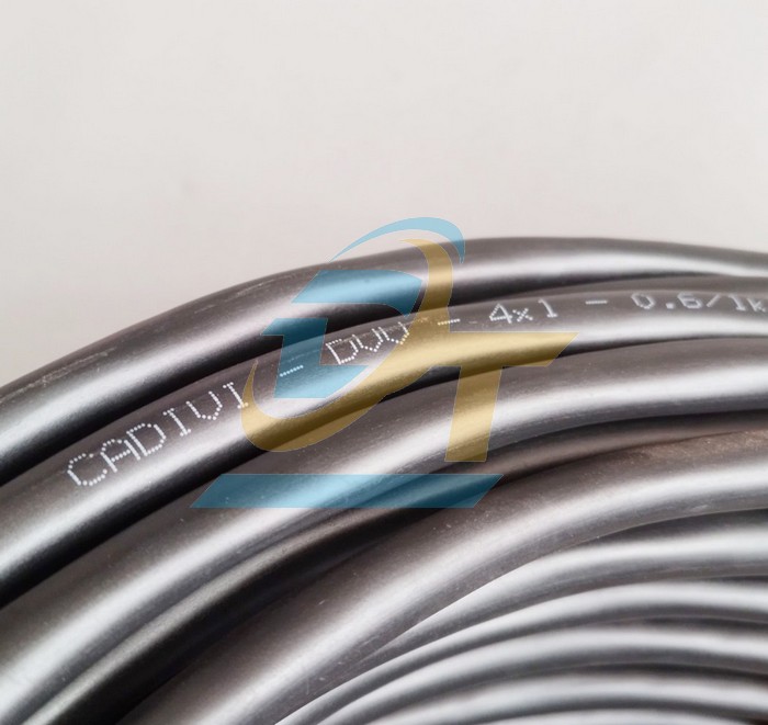 Cáp điều khiển không màn chắn Cadivi DVV 4x1 - 0.6/1kV  Cadivi | Giá rẻ nhất - Công Ty TNHH Thương Mại Dịch Vụ Đạt Tâm