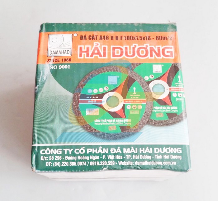 Đá cắt đen Hải Dương A46 R 100x1.5x16  HaiDuong | Giá rẻ nhất - Công Ty TNHH Thương Mại Dịch Vụ Đạt Tâm