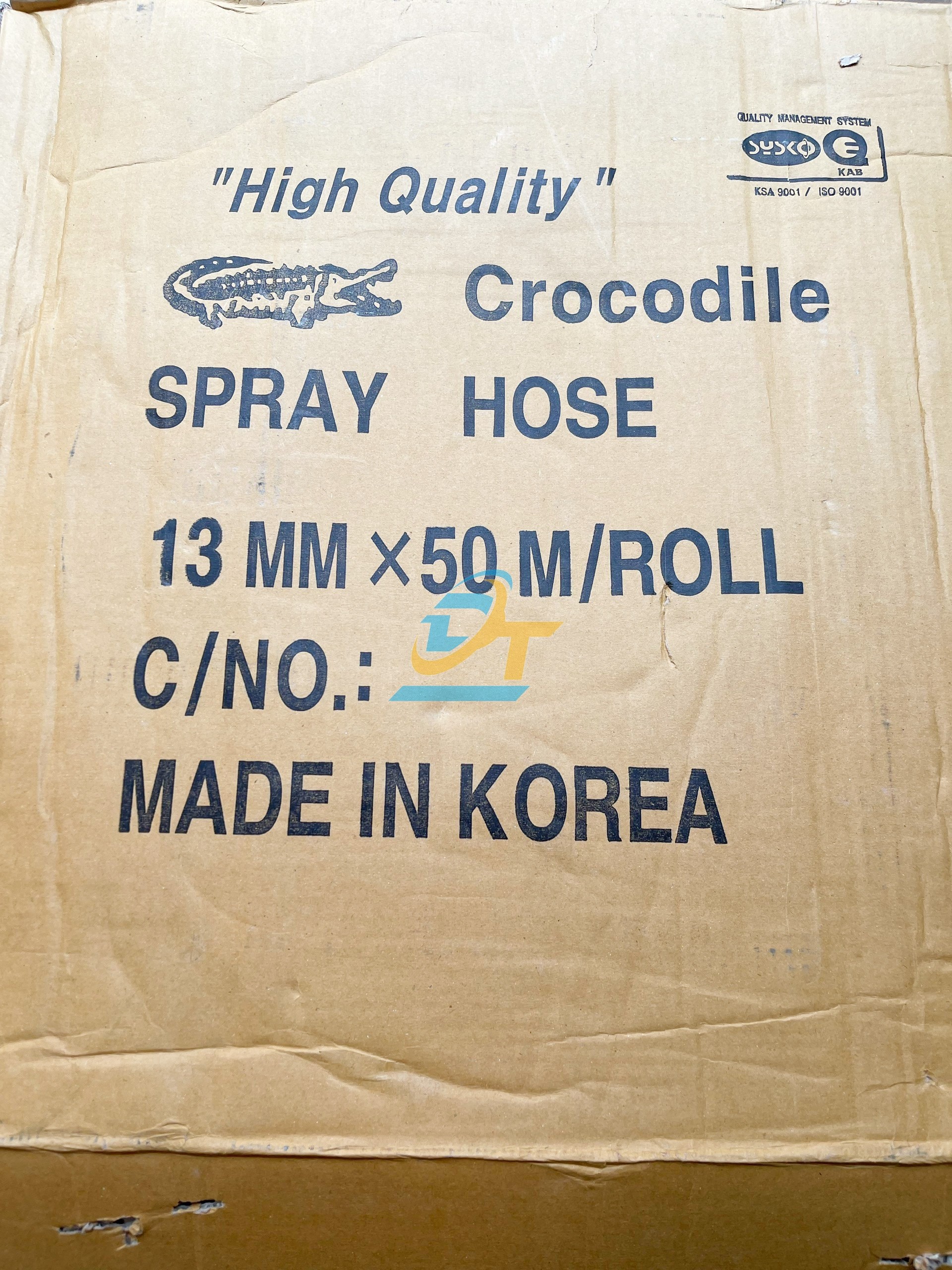 Dây phun áp lực Crocodile - Korea 13mmx50m (Vàng)  Korea | Giá rẻ nhất - Công Ty TNHH Thương Mại Dịch Vụ Đạt Tâm