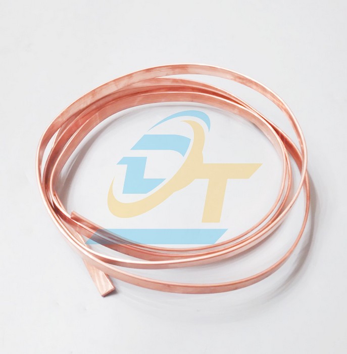 Đồng thanh cái 2x10mm (Dạng cuộn)  VietNam | Giá rẻ nhất - Công Ty TNHH Thương Mại Dịch Vụ Đạt Tâm