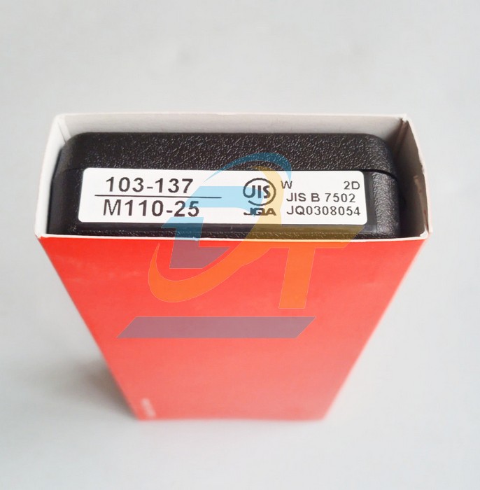 Panme đo ngoài cơ khí 0-25mm/0.01 Mitutoyo 103-137 103-137 Mitutoyo | Giá rẻ nhất - Công Ty TNHH Thương Mại Dịch Vụ Đạt Tâm
