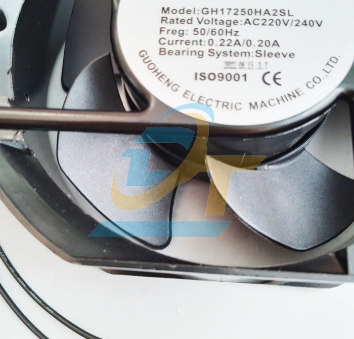 Quạt hút 172x150x51mm 0.22A/0.20A 220V Sakaguchi GH17250HA2SL  SAKAGUCHI | Giá rẻ nhất - Công Ty TNHH Thương Mại Dịch Vụ Đạt Tâm