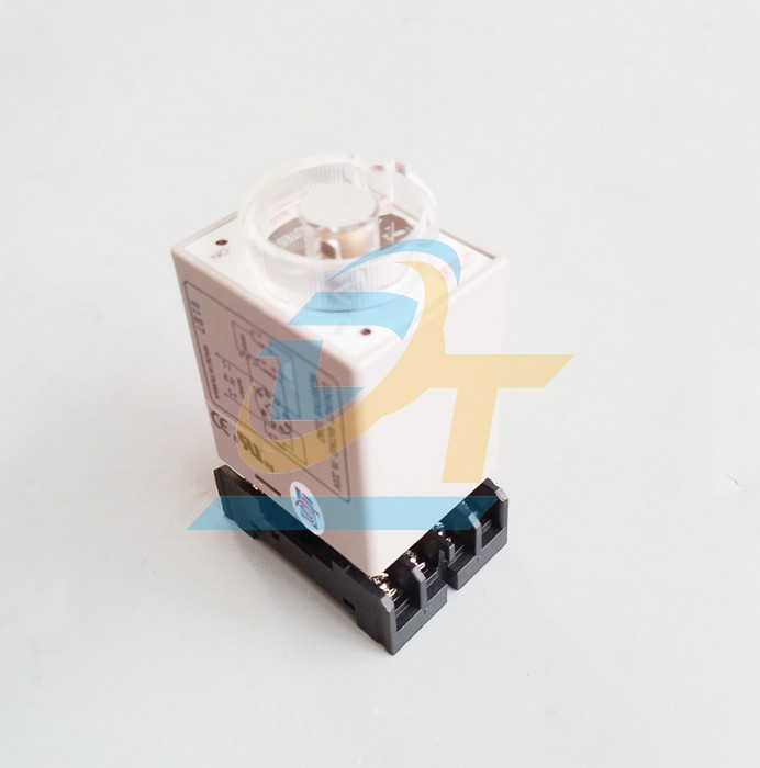 Relay thời gian 10M 220VAC JKN CAH3-N2 (K&egrave;m đế)  JKN | Gi&aacute; rẻ nhất - C&ocirc;ng Ty TNHH Thương Mại Dịch Vụ Đạt T&acirc;m