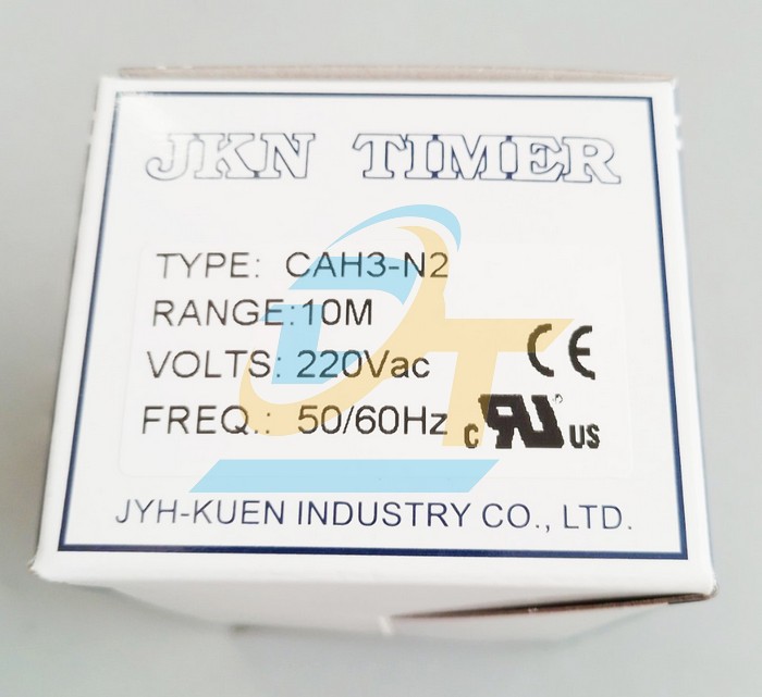Relay thời gian 10M 220VAC JKN CAH3-N2 (K&egrave;m đế)  JKN | Gi&aacute; rẻ nhất - C&ocirc;ng Ty TNHH Thương Mại Dịch Vụ Đạt T&acirc;m