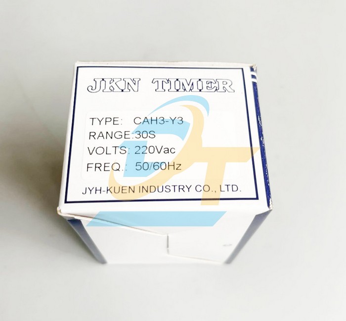 Relay thời gian 30s 220VAC JKN CAH3-Y3 (K&egrave;m đế)  JKN | Gi&aacute; rẻ nhất - C&ocirc;ng Ty TNHH Thương Mại Dịch Vụ Đạt T&acirc;m