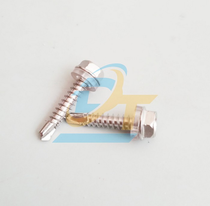 Vít bắn tôn sắt ron trắng inox 410 M5x25  VietNam | Giá rẻ nhất - Công Ty TNHH Thương Mại Dịch Vụ Đạt Tâm