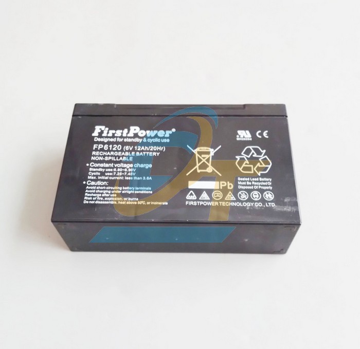 Ắc quy kh&ocirc; 6V 12Ah/20Hr FirstPower FP6120  FirstPower | Gi&aacute; rẻ nhất - C&ocirc;ng Ty TNHH Thương Mại Dịch Vụ Đạt T&acirc;m
